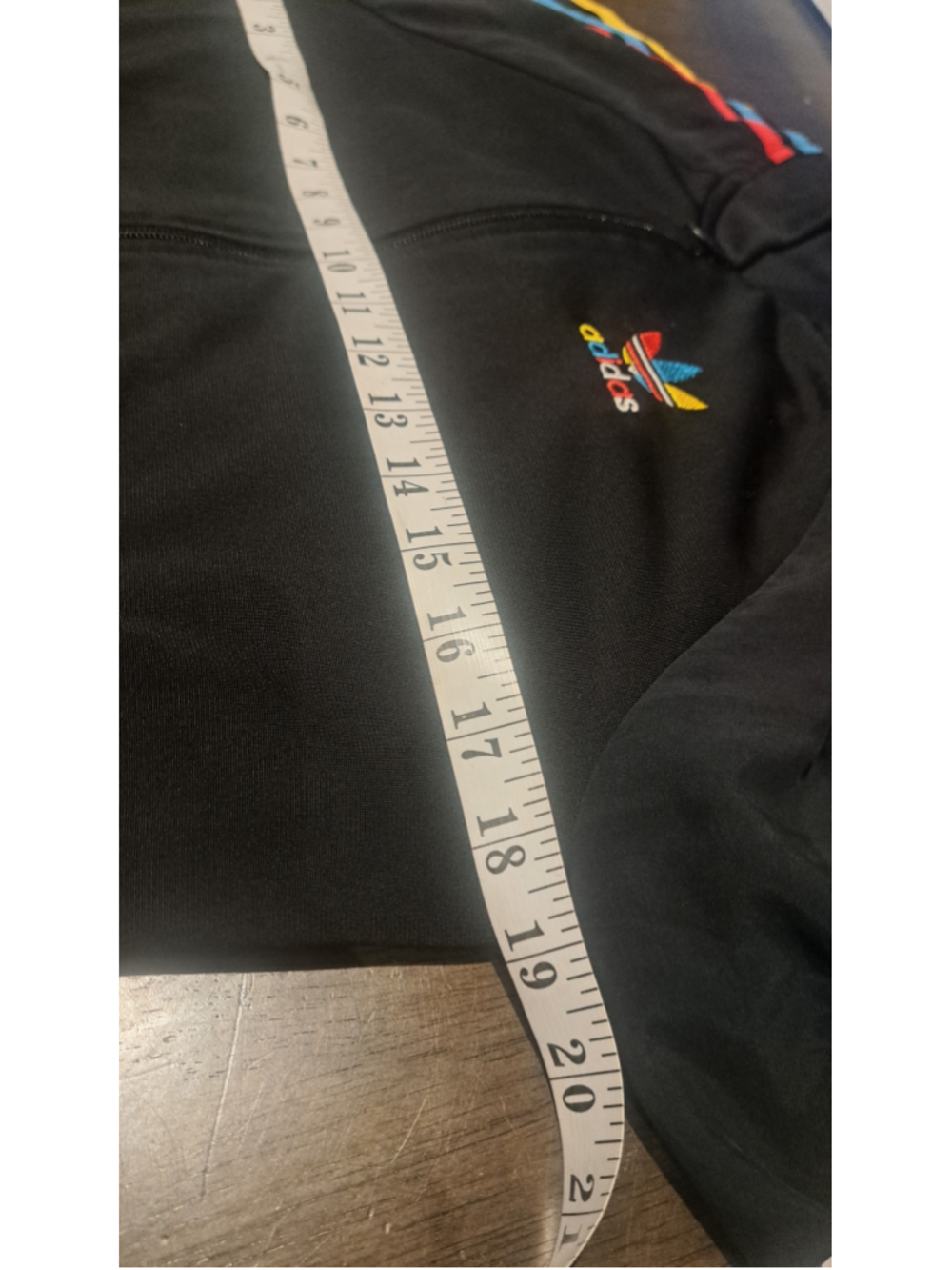 794 - Adidas Originals SST Rainbow Trefoil Track Jacket Black AY9435 2016 - Picture 10 of 10